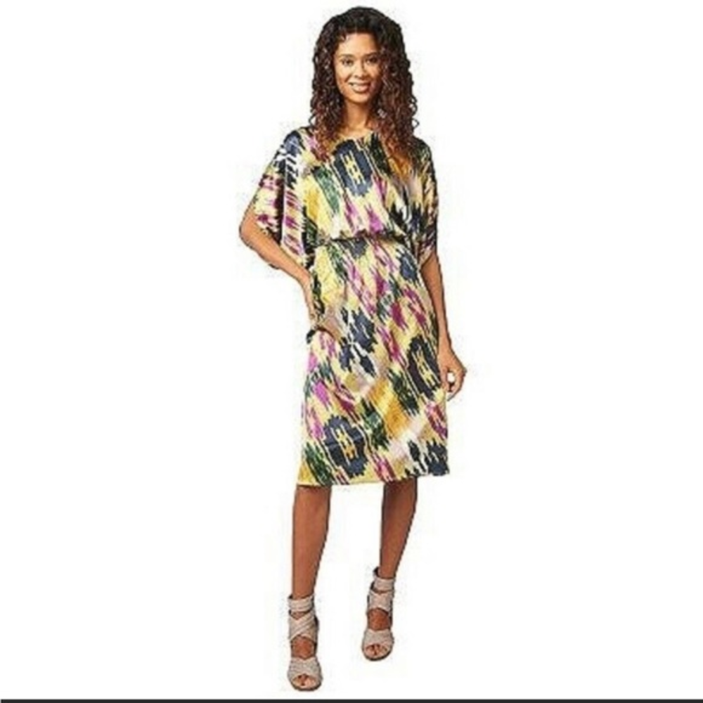 Dennis by Dennis Basso Kimono Sleeve‎ Dress